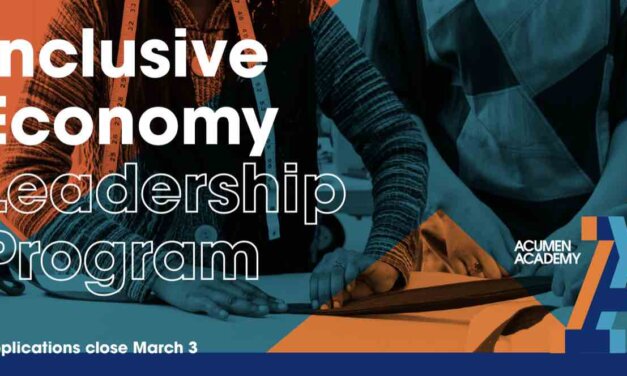 Inclusive Economy Leadership Program 2022 For Southeast Asia