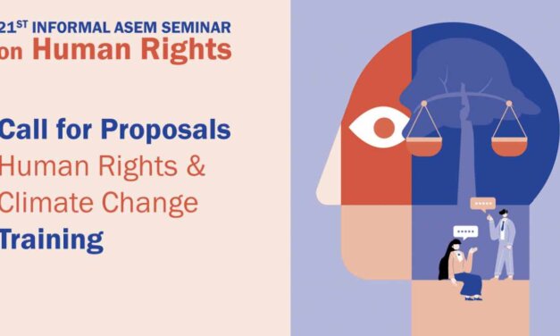 21st Informal ASEM Seminar on Human Rights – Training