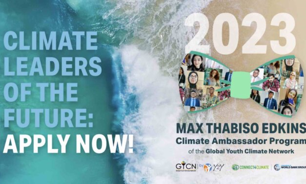 Become a Max Thabiso Edkins Climate Ambassador