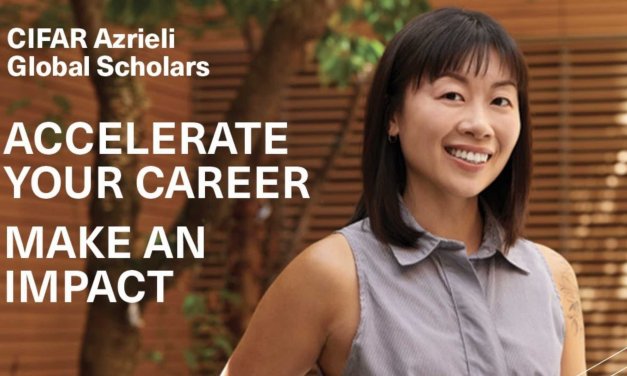 CIFAR Azrieli Global Scholars Program 2024-2026