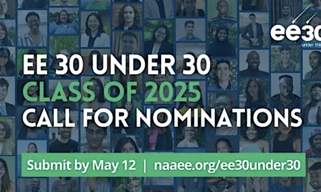 EE Under 30 – Young Global Leaders in Environmental Education