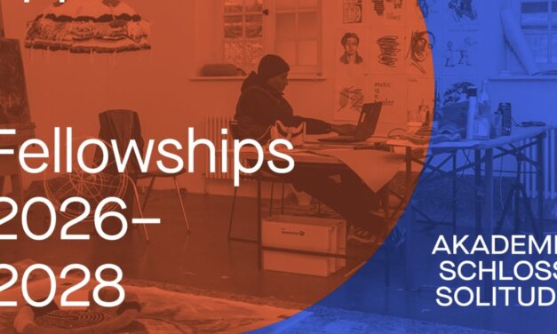 Akademie Schloss Solitude Fellowhship 2026-2028