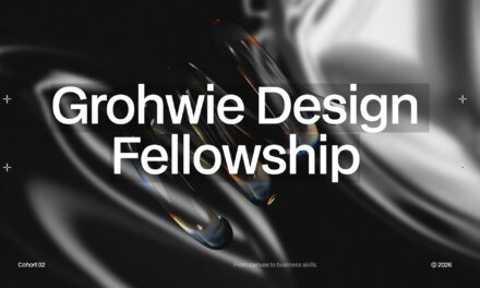 Grohwie Design Fellowship 2026 (Online Program)