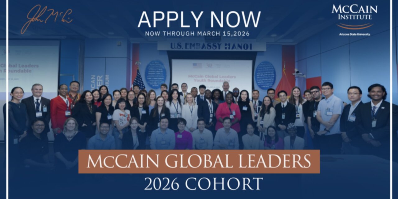 McCain Global Leaders Program 2026